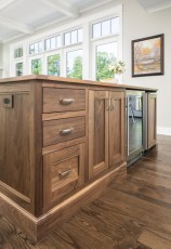 Custom Island.  Photo by Joshua Caldwell, Build by Meadowlark