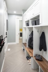 Mudroom. Photo by Joshua Caldwell, Build by Meadowlark