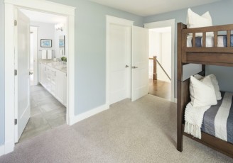 Bedroom.  Photo by Joshua Caldwell, Build by Meadowlark